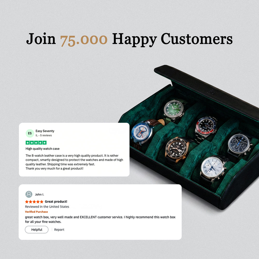 reviews of DailyWatch Black green hexagon