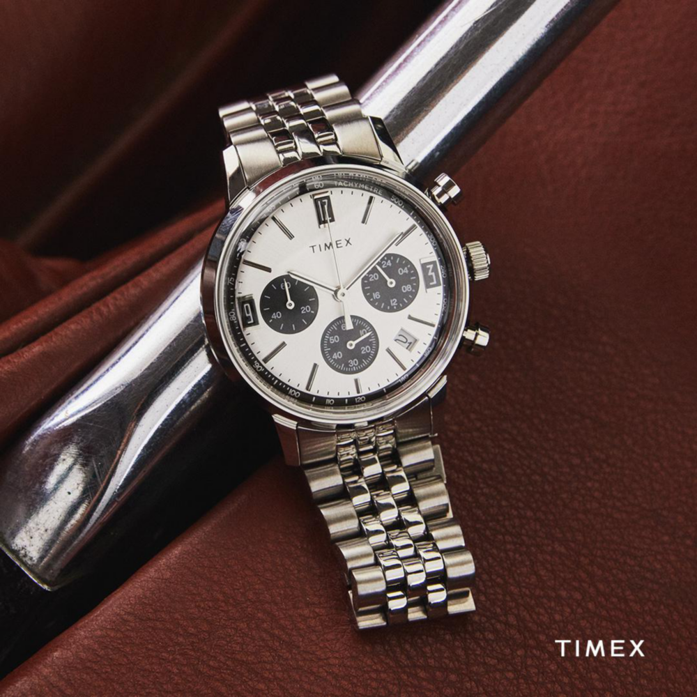 TIMEX Marlin Quartz Chronograph Silver