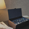 AUBLIQ Watch Box Black Brown 12 Slot