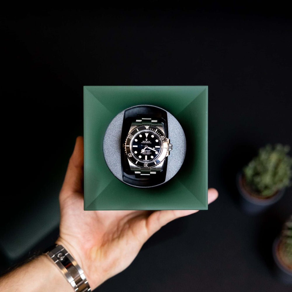 Winding a TAG Heuer