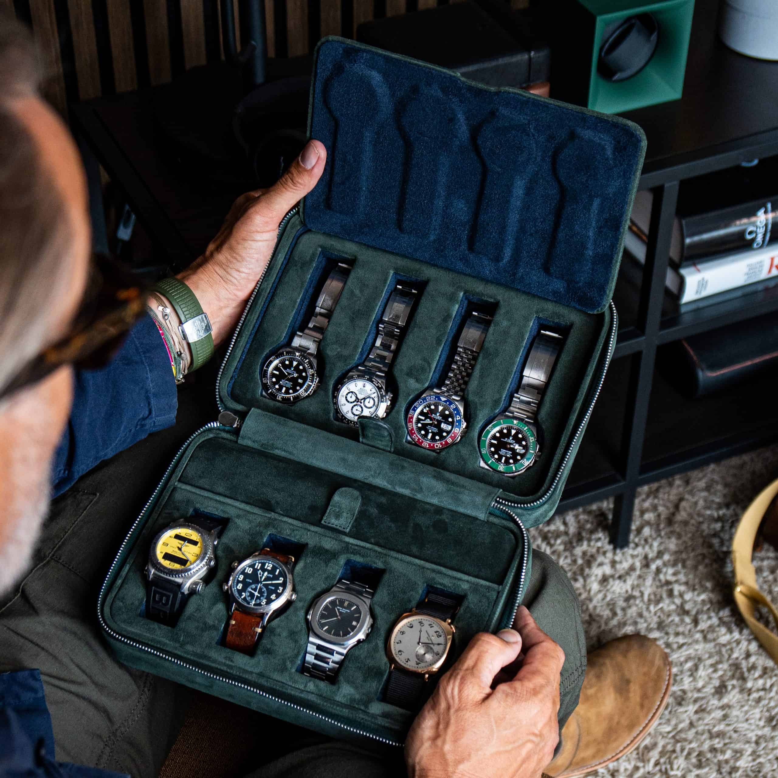 Forest Green Slot Watch Box £721 Free shipping