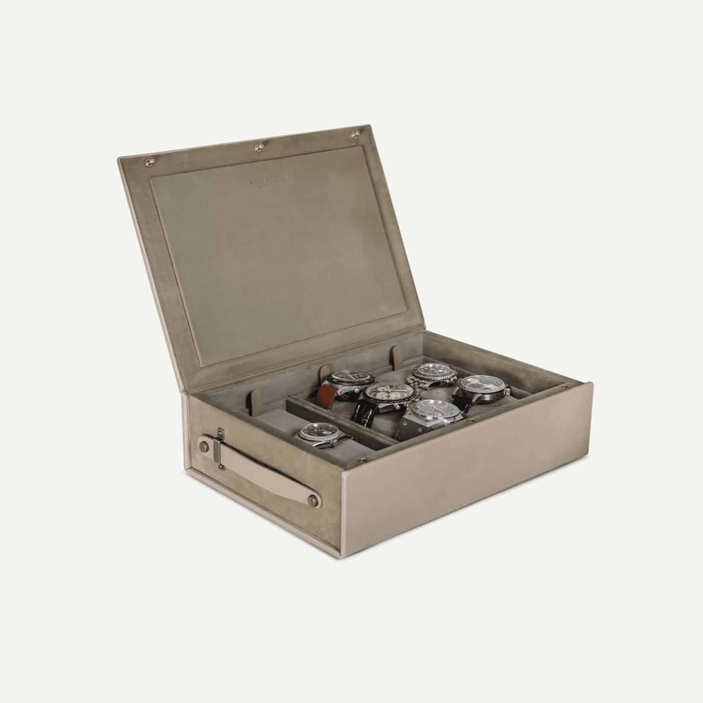 Light Brown Watch Box – Large