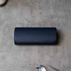 Navy Blue Litchi Watch Roll